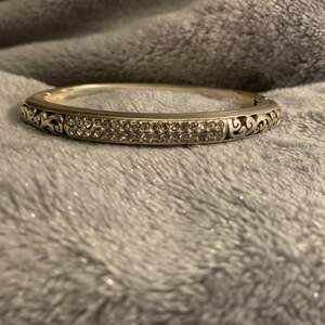 Sacred Cross Hinged Bangle - ,